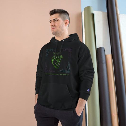 Neon Heart // Cyber-Circuit Champion Hoodie