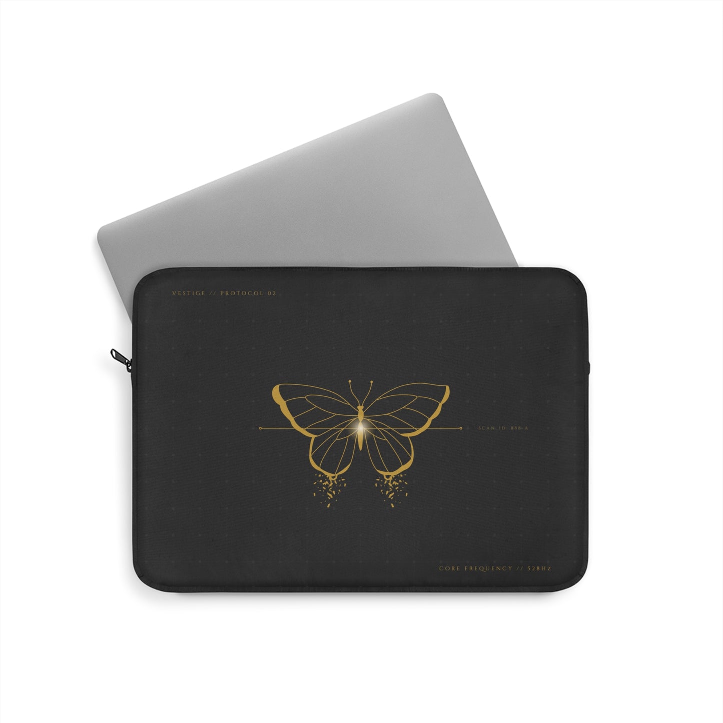 Vestige Protocol // Vocalized Butterfly Laptop Sleeve