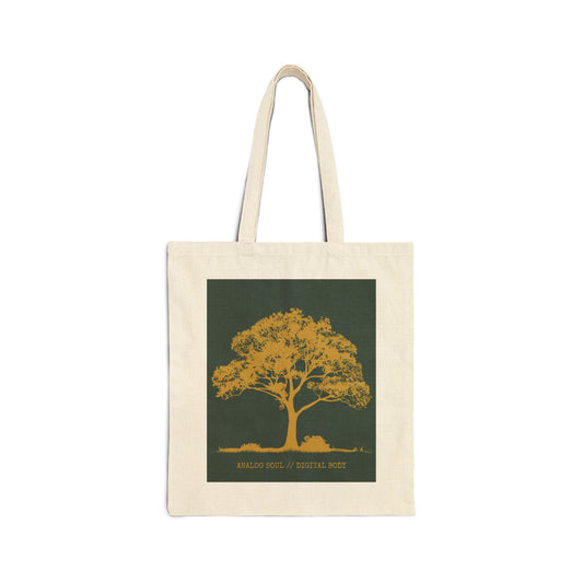 Analog Soul // The Tree of Essence Canvas Tote