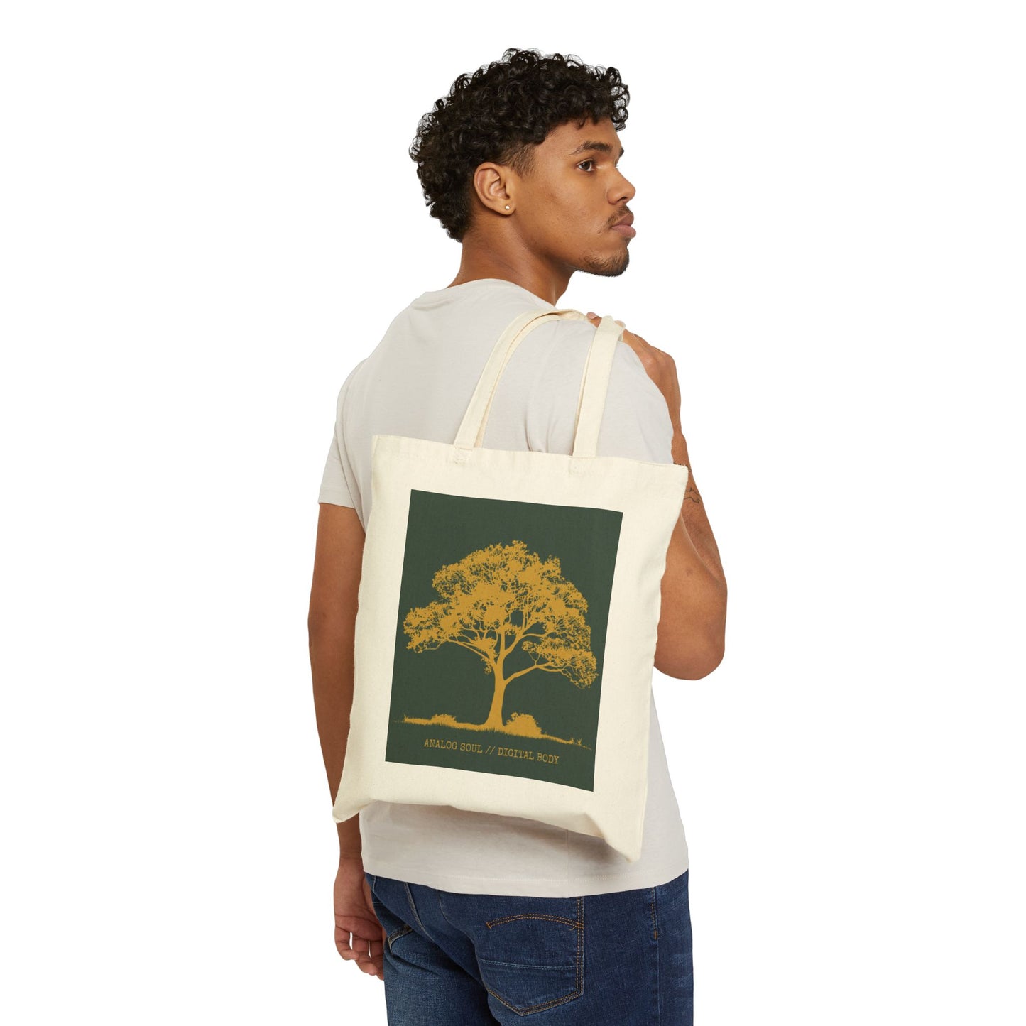 Analog Soul // The Tree of Essence Canvas Tote