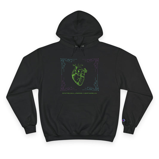 Neon Heart // Cyber-Circuit Champion Hoodie