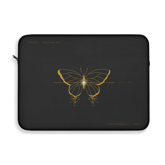 Vestige Protocol // Vocalized Butterfly Laptop Sleeve