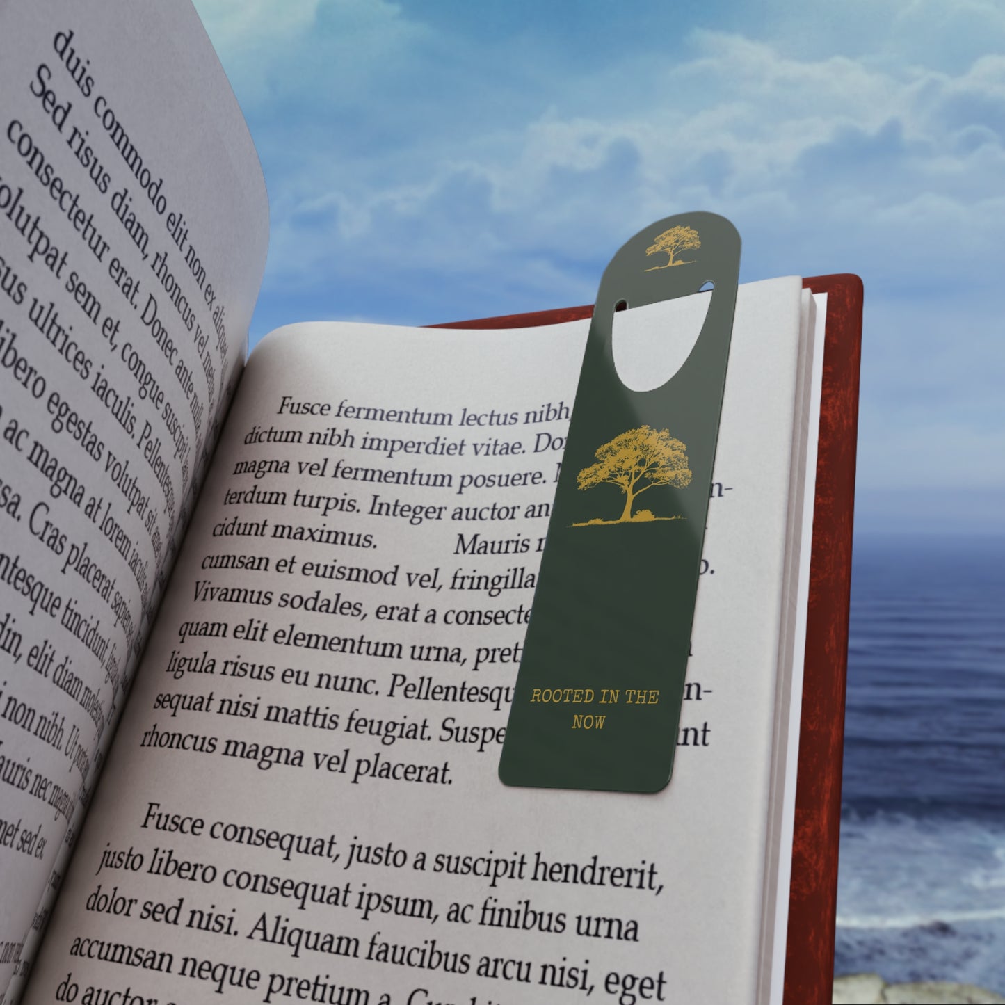 Analog Soul // The Tree of Essence Aluminum Heritage Bookmark